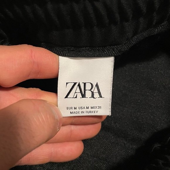 ZARA MAN - SLIM FIT JOGGER WAIST TROUSER - Picture 4 of 7